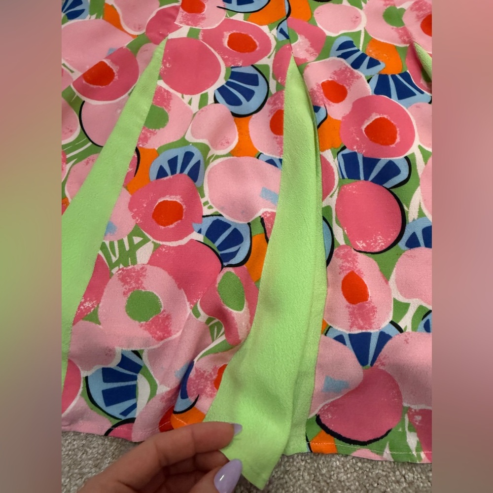 Staud - Chiquita Mini Dress - Colorful and Fruity - NWT - size 4 - Picture 11 of 16